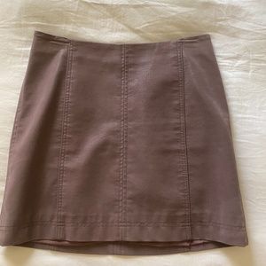 free people purple skirt